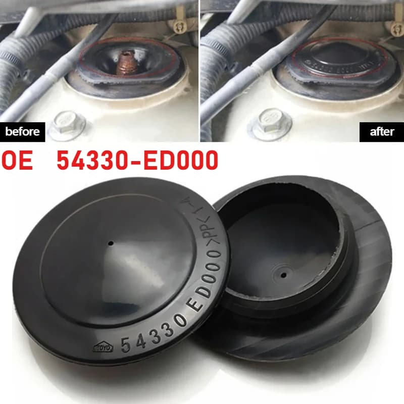 2PC For Nissan X-Trail T31 2007-2013 Qashqai Dualis J10 2006-2013 1X Front Suspension Cover Waterproof 54330ED000 Waterproof Cap