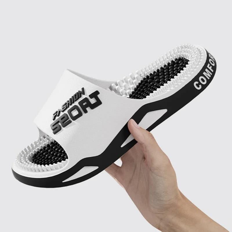 Nuove Ciabatte Massaggianti da Uomo, Ciabatte Estive alla Moda, Infradito, Sandali da Esterno, Ciabatte da Donna, Antiscivolo, Scarpe Casual per Coppie, per Casa