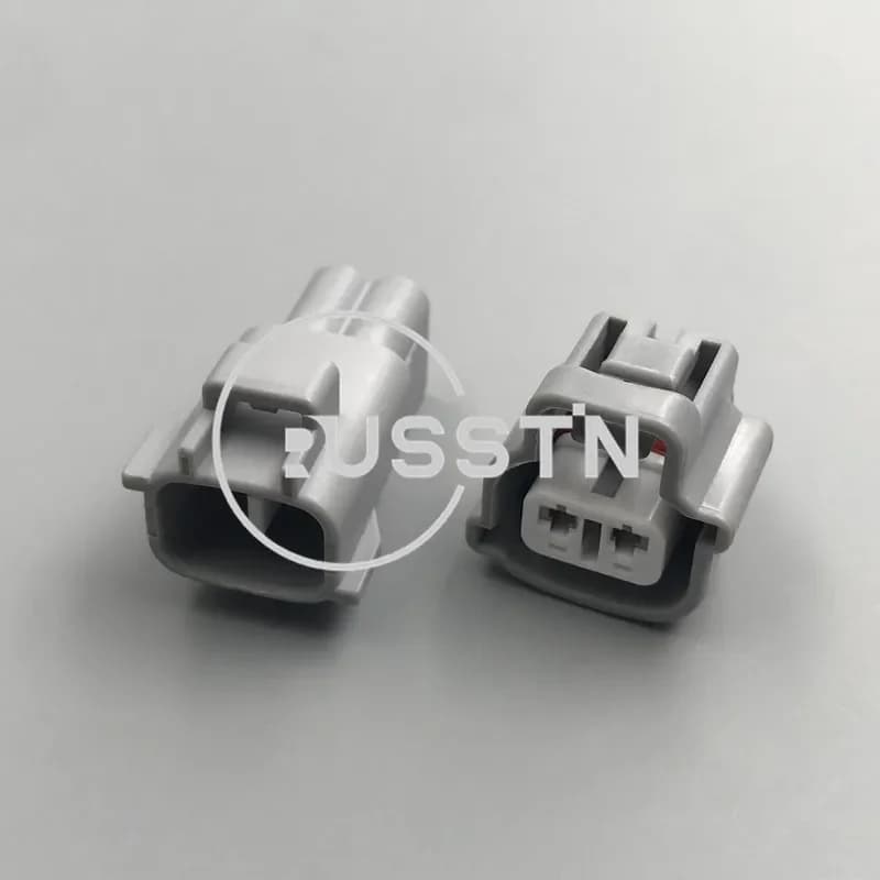 1 Set Connettore Cablaggio Fari Fendinebbia Auto a 2 Fori con Spina Lampada AC e Indicatore di Direzione per Auto Toyota 6189-0175
