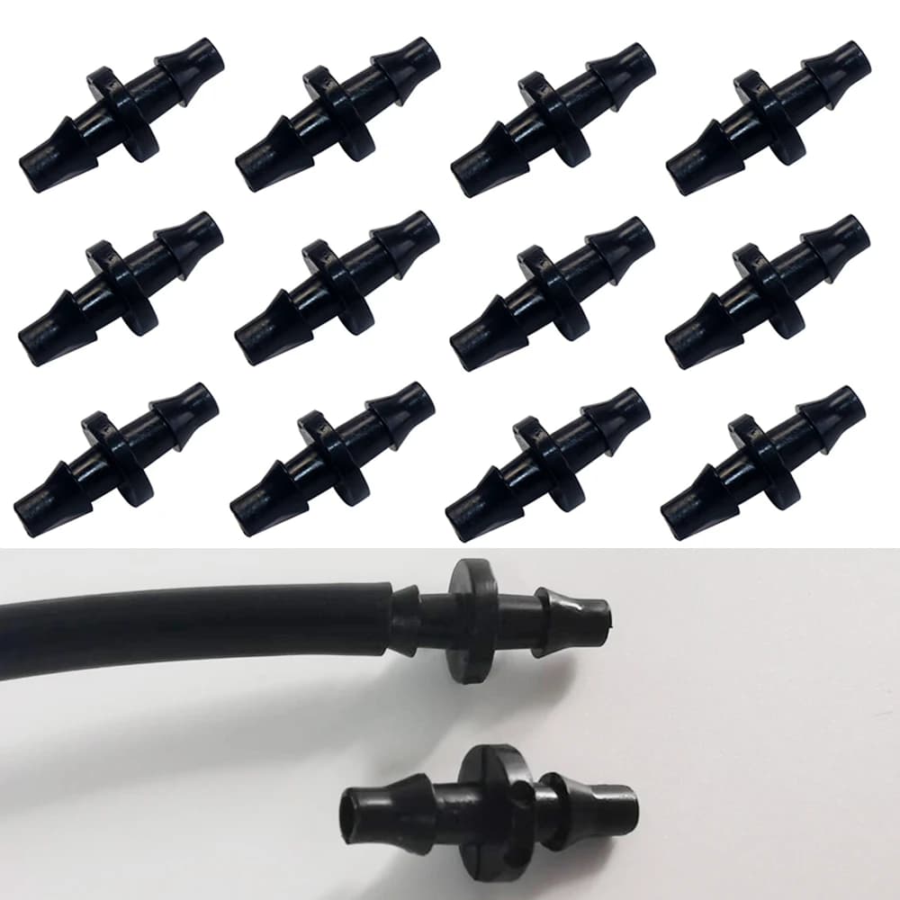 200 pcs Garden Pipe Connector Water Pipe Irrigation Pipe Accessories Common Tubes Pushed Tees Cross Eng Spina Adapter