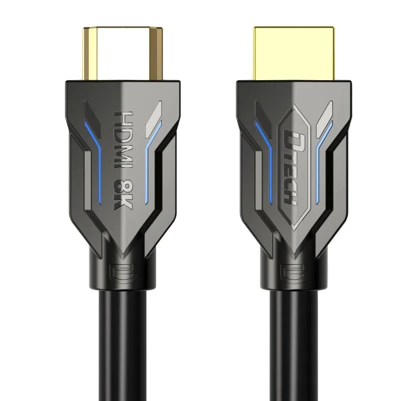 DTECH 8K HDMI 2.1 Video Audio Cabo 8m 2.1 Versione 3D 8K 60Hz Ultra HD Cavo da HDMI a HDMI