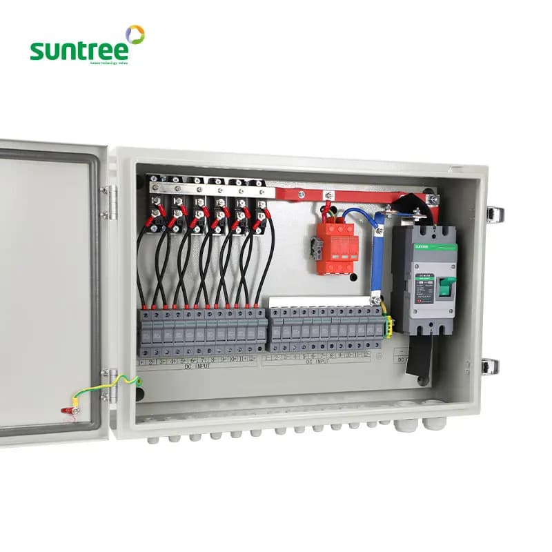 Scatola combinatrice solare Pv 12 string 1000V per pannelli solari