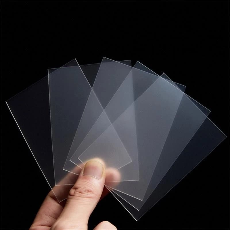 Pack of 50 Clear Penny Card Sleeve Tarots Card Protectors Various Size Perfect for Board Game Card Collectings
