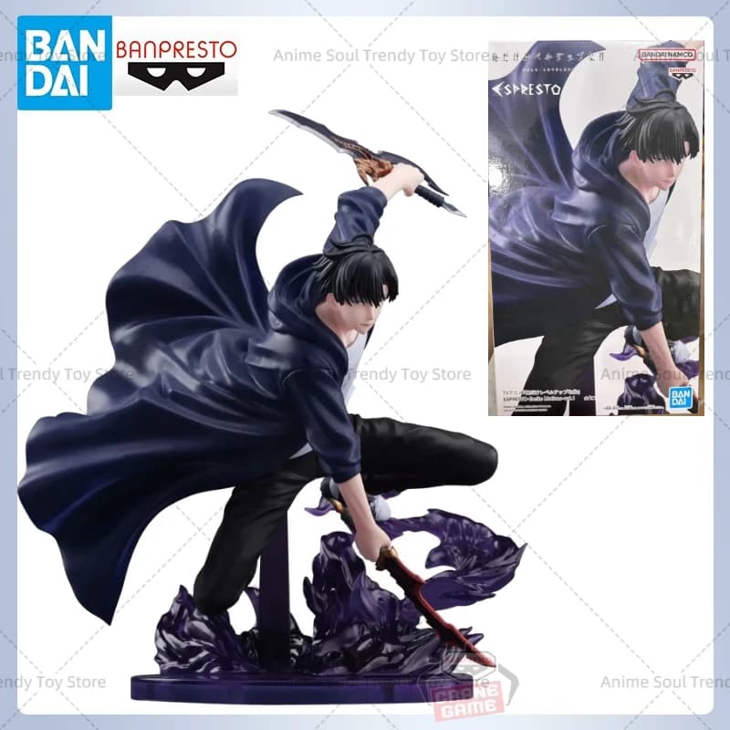 BANDAI ESPRESTO Eccite Motions SOLO LEVELING Sung Jin Woo Action Figure Giocattoli Collezione di modelli Anime Figurine AS