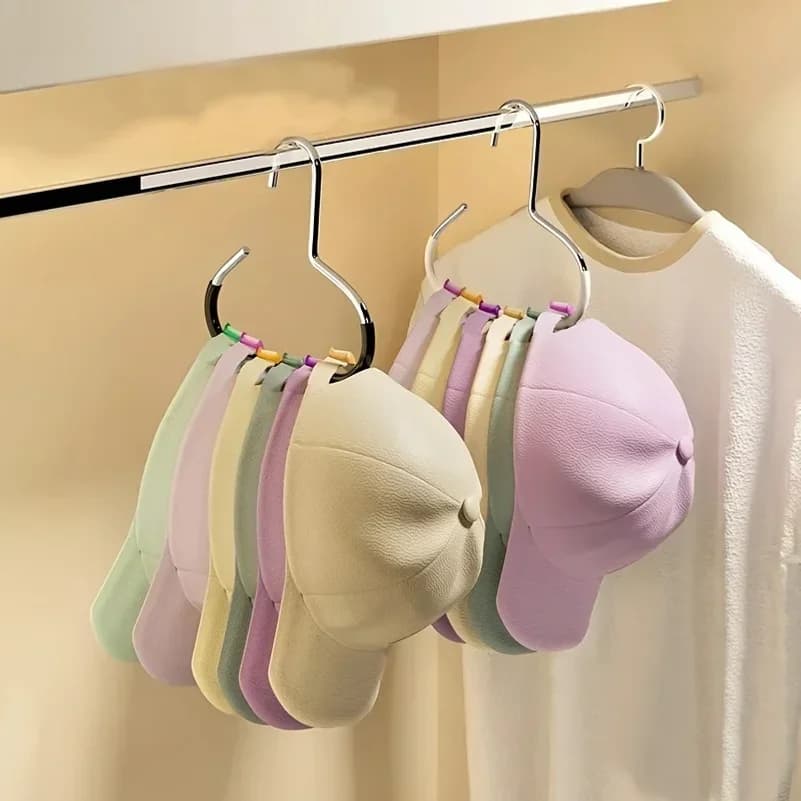Storage Artifact Hook Hanger Suitable for Hats Tie Scarves Bags Multifunctional Display Stand Strong Load Support No Deformation