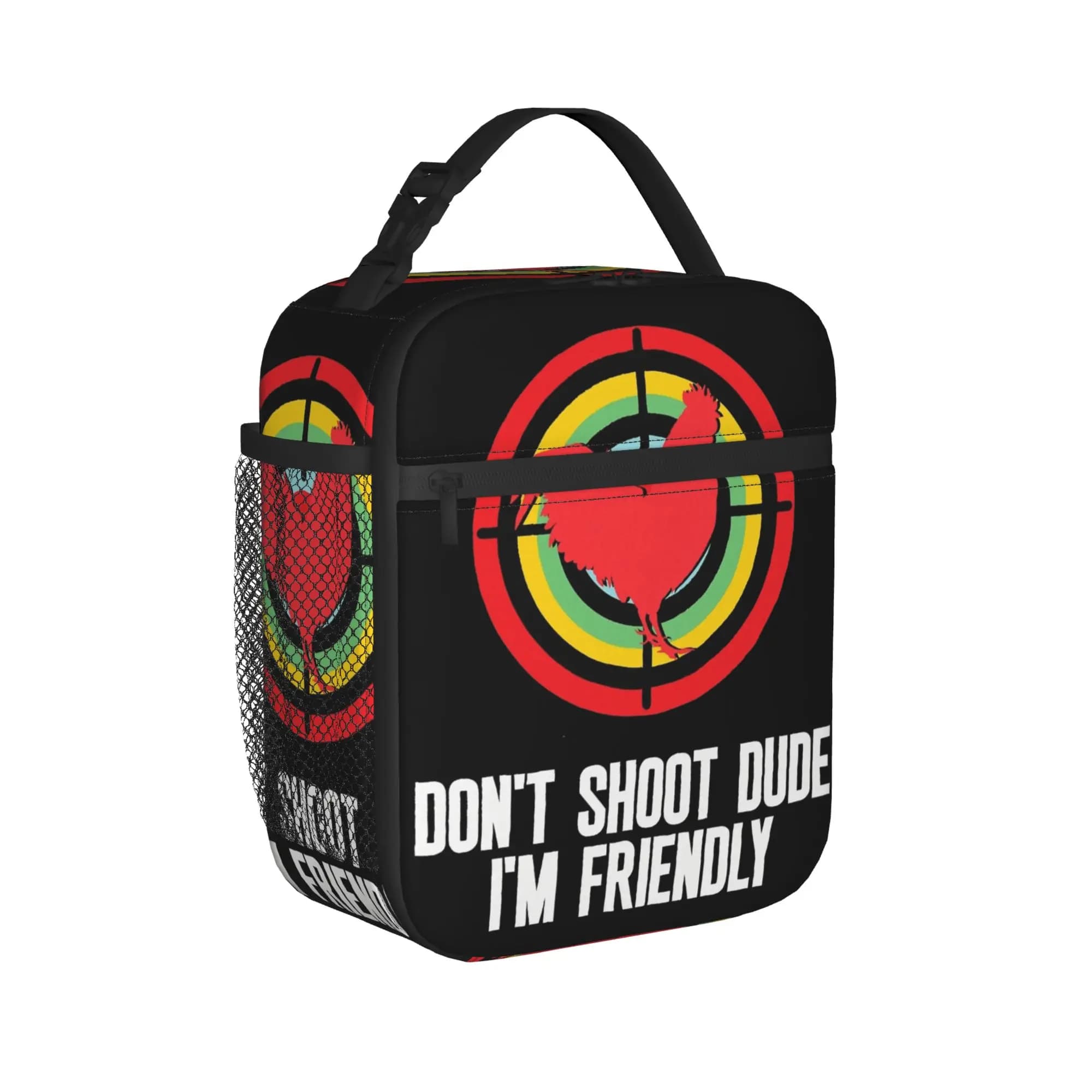 Don't Shoot I Friendly Arc Raiders Borse termiche per il pranzo per il lavoro, contenitori per alimenti riutilizzabili, scatole termiche per il pranzo
