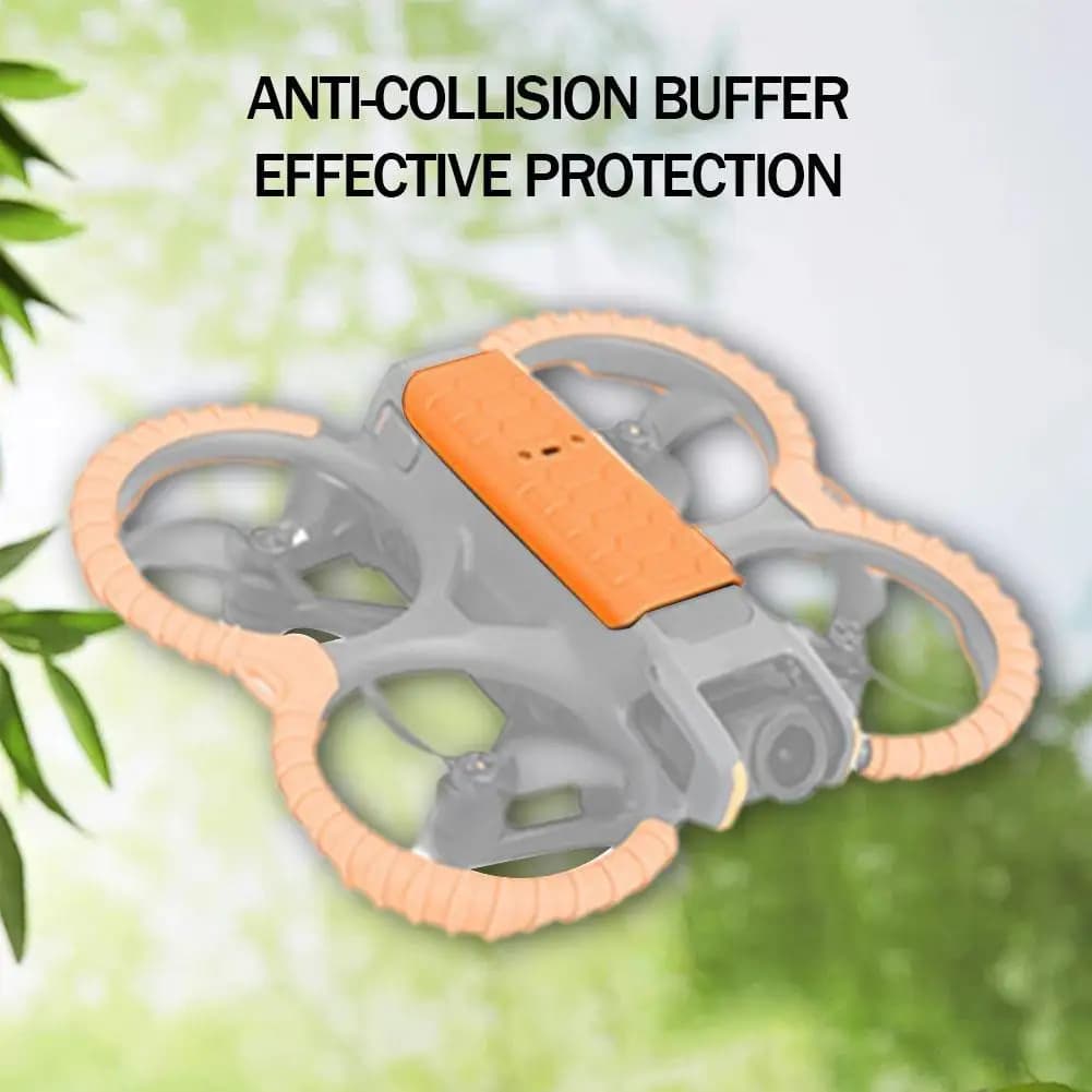 Per DJI Avata 2 piastra di protezione posteriore TPU Anti-graffio Anti-collisione Drone scheda protettiva superiore per accessori DJI Avata 2