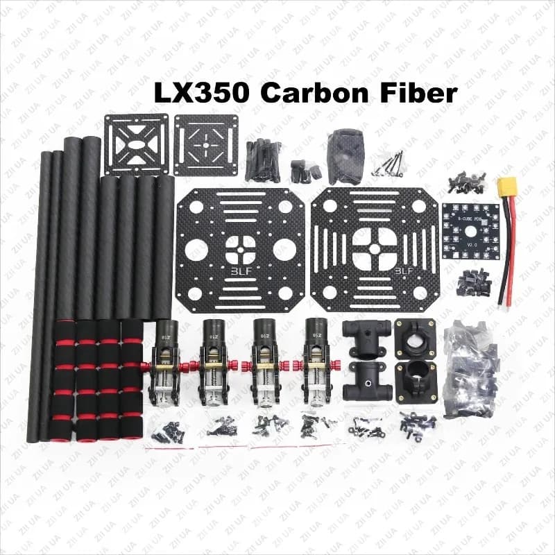 LX350 PRO Frame with 350 Pro Frame 350 Drone for 4 Axis RC Multicopter FPV Quadcopter Heli Multi-Rotor with Landing Gear