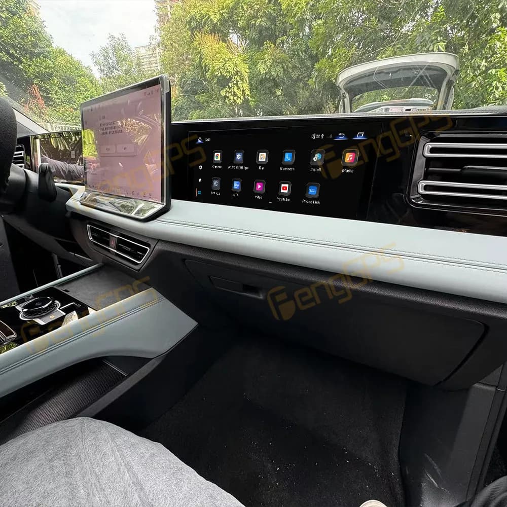 Auto Radio Copilota Schermo Per Volkswagen Tiguan L 2024+ GPS Lettore Multimediale Android Carplay Intrattenimento Pannello Passeggero