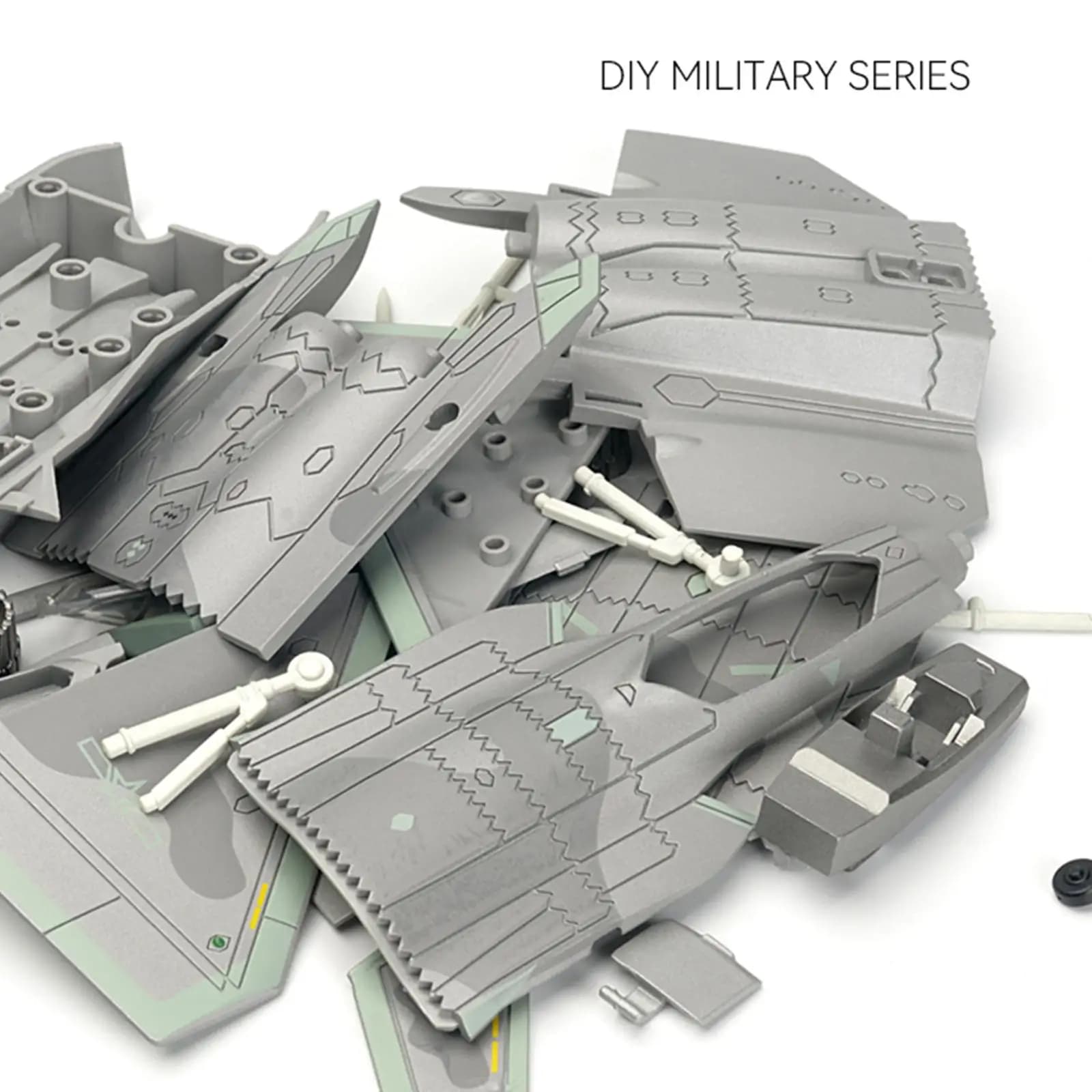 1/72 Scale Aircraft Model Building Kit DIY Assembly Unbuilt Airplane Model