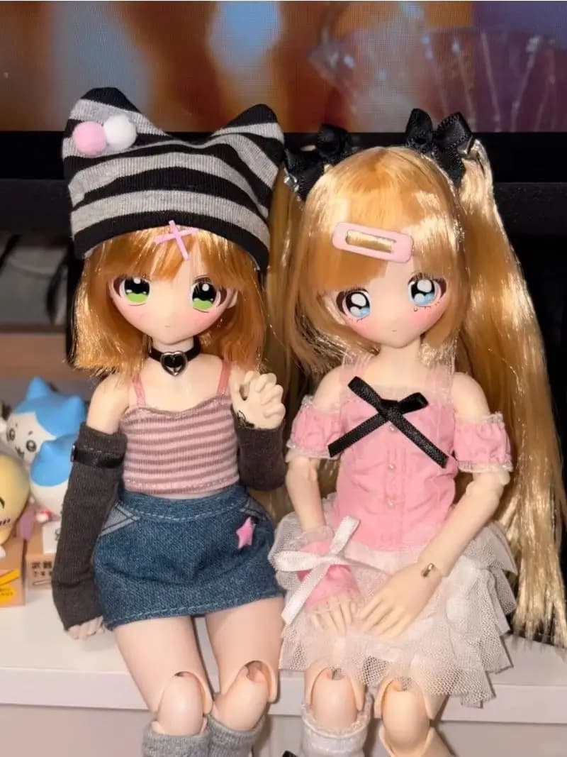 Miralab BJD Action Figure Scala 1/6 Blind Box 'Don't Touch My Bangs' Statuetta Sorpresa Misteriosa da Collezione Modello Trendy