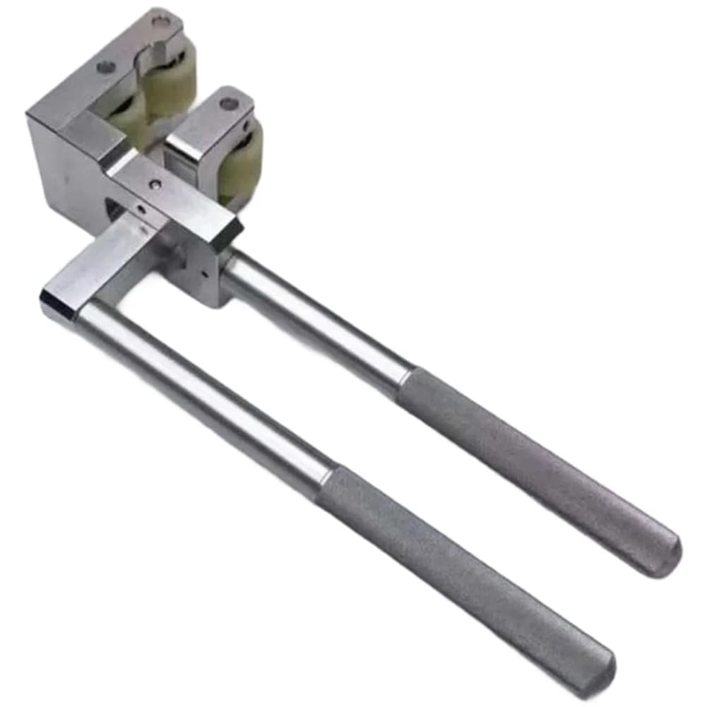 For Cue Repair Wire Crimping Tool Aluminum Alloy 300mm x 75mm x 3mm Silver Finish for Billiards For Cue Grip Cable Maintenance