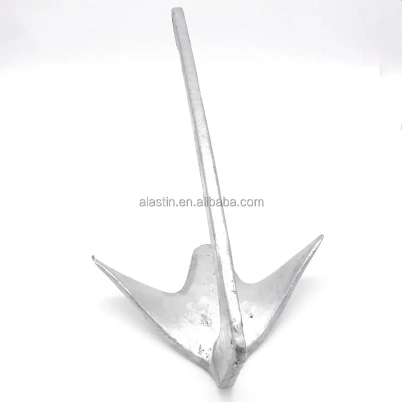 STLF 15KG Marine Vendita calda Dip Galvanizzazione Bruce Anchor HDG Ancora per barche in vendita
