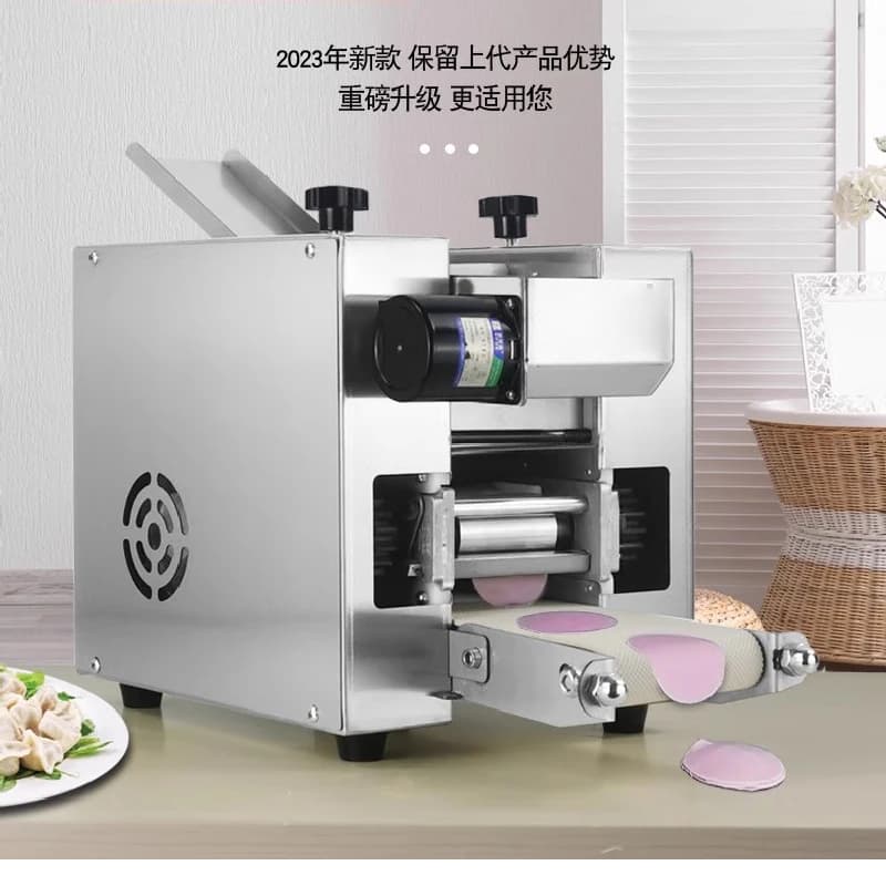 Creatore di involucri per gnocchi commerciali elettrico automatico Wonton Wrappers macchina Roll Pasta Press gnocco pelle Noodle Pasta Maker