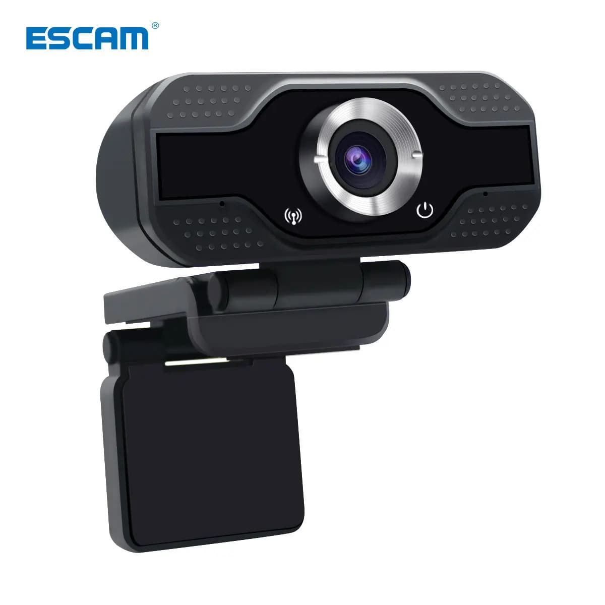 ESCAM PVR006 1080p 2MP H.264 Mini webcam portatile HD 1080p Web PC Fotocamera Comoda trasmissione in diretta con microfono digitale