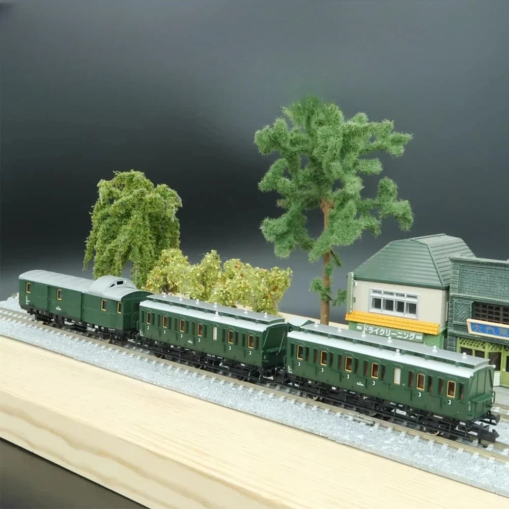Modellino Treno Scala N 6260055 OBB Terza Generazione, Set Tre Vagoni Singoli con Vano Bagagli, Giocattolo Regalo per Ragazzi