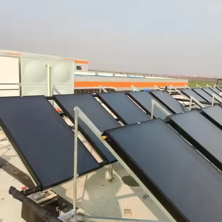 Solar Pool Heating Systems Copper Heat Pipe Solar Collector Panel with Solar Thermal Technology for Pressurized Water