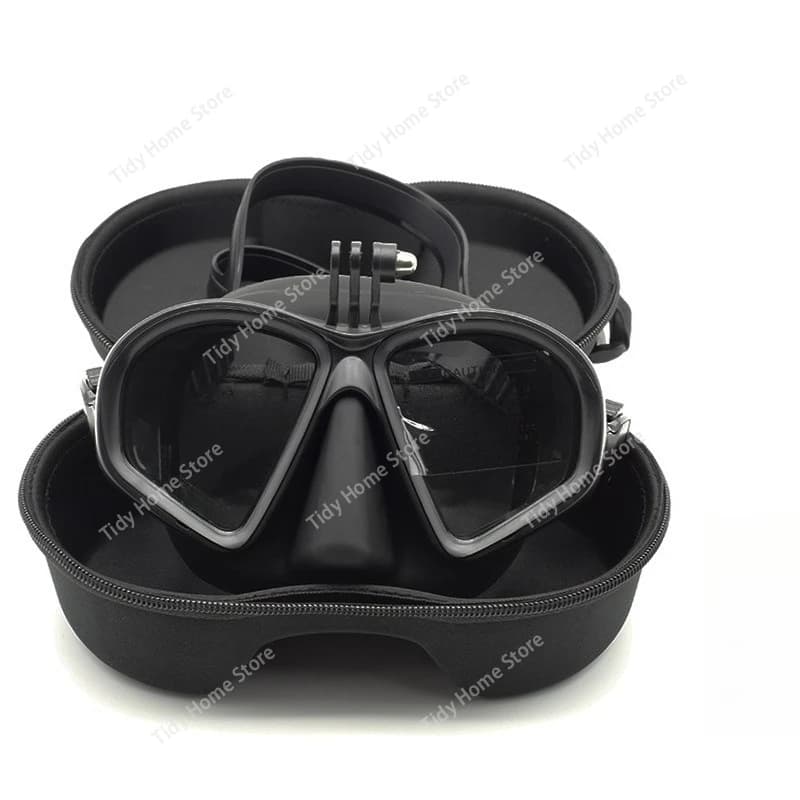 Professional mask for apnea low volume: men and women, snorkeling equipment, myopic prescriptions, swimming glasses