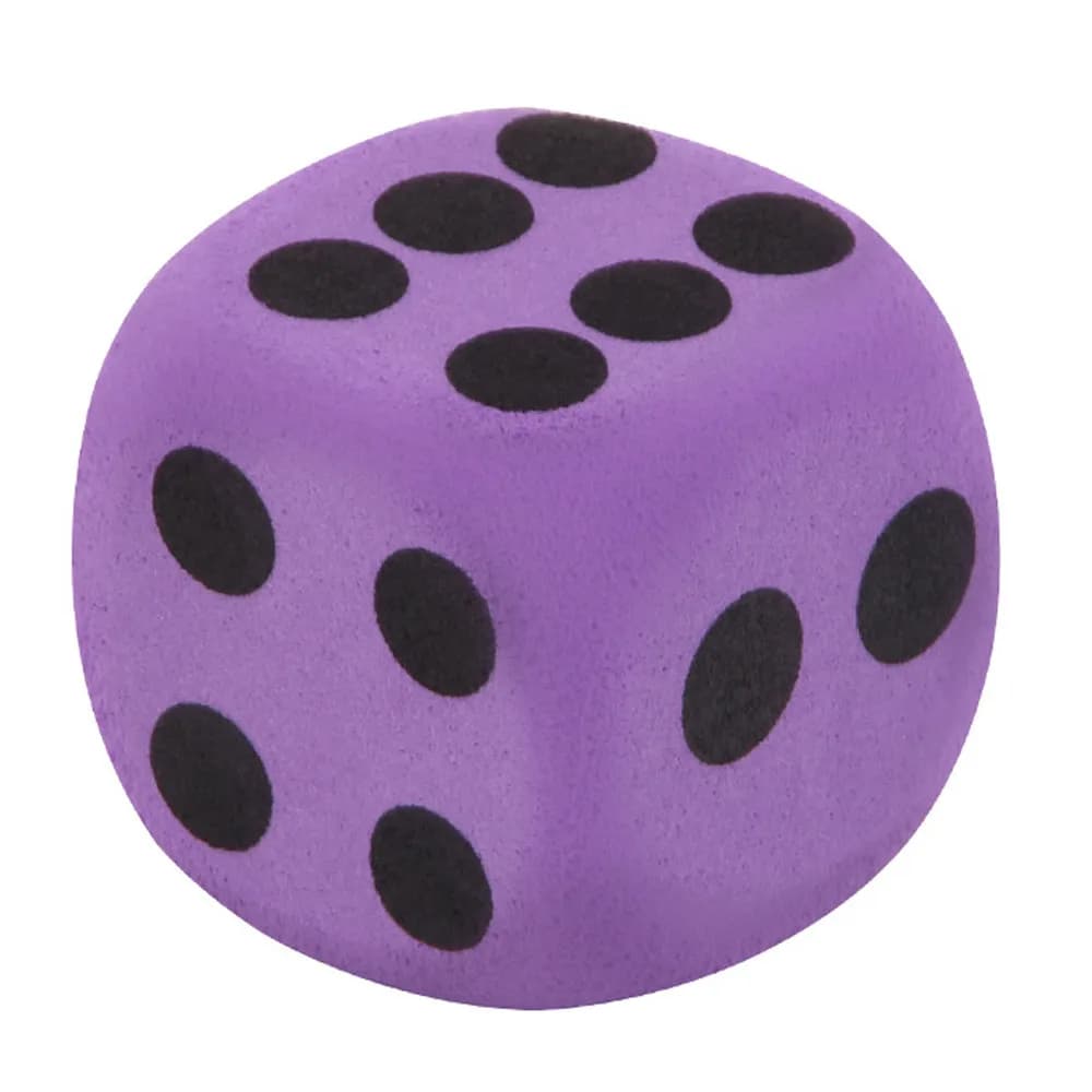 38mm Gigante Schiuma EVA Dadi Grandi Sei Lati Dadi Per Bambini Educativi Conteggio Giocattoli Per Bambini Gioco Del Partito Dadi Gioco Da Tavolo Dadi
