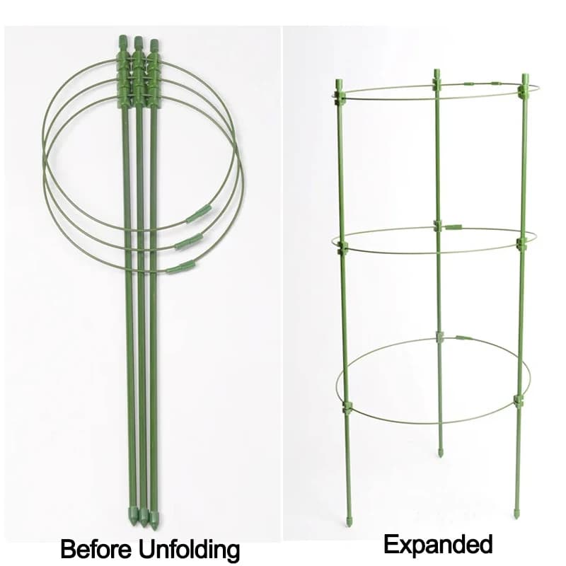 Plant Bracket Holder Climbing Vine Rack Potted Support Frame For Flower & Vegetable Garden Decor Trellis Bracket Garden Supplies
