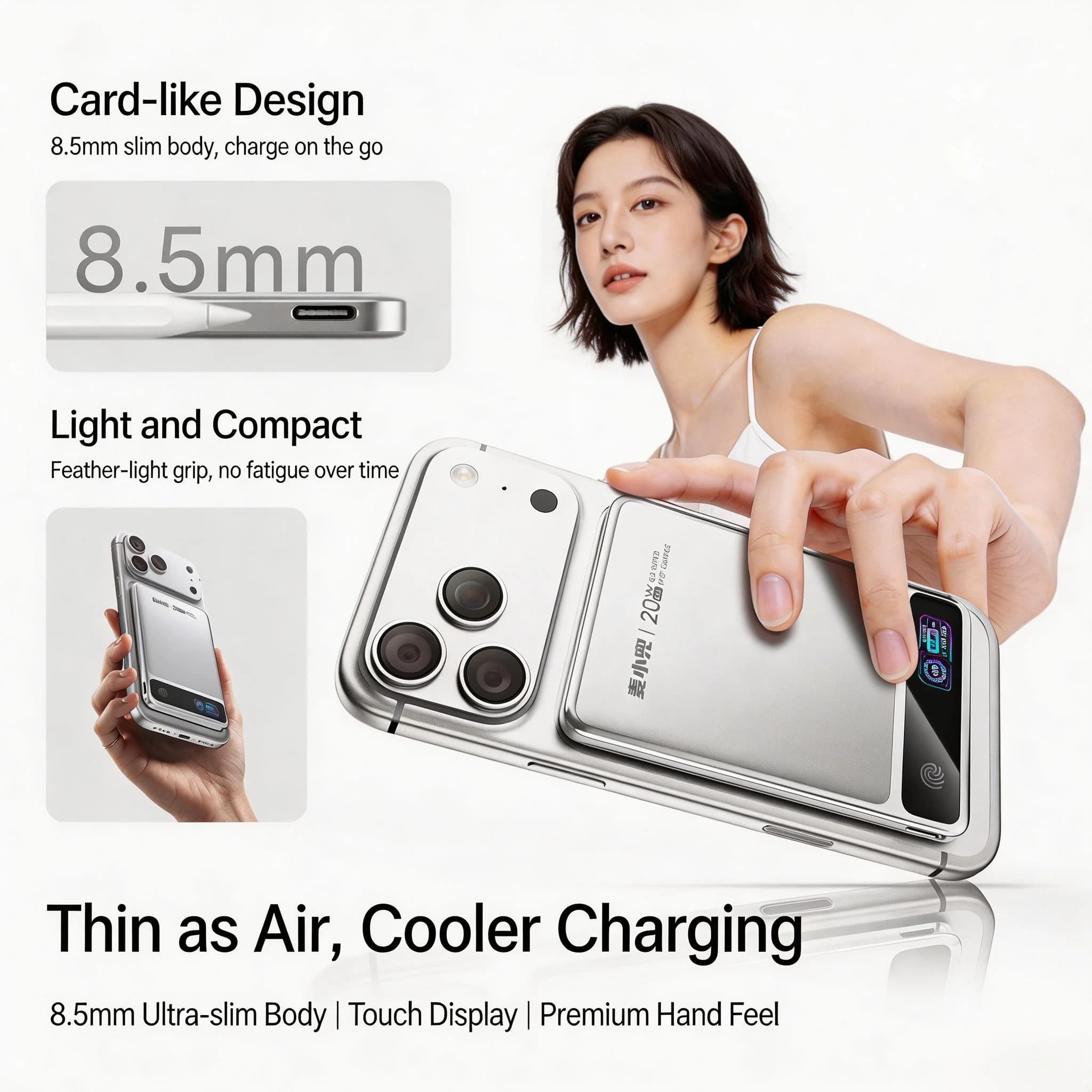 10000mah Qi2 Magnetic Powerbank PD20W Fast Charing External Battery Portable Power Bank For MagSafe iPhone 12-18 Pro iWatch