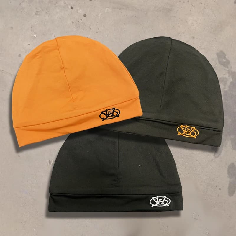 Retro Hip-Hop Pullover Hat Trendy Casual Men's And Women's Double-Layer Embroidered Letter Cap Fashionable Streetwear