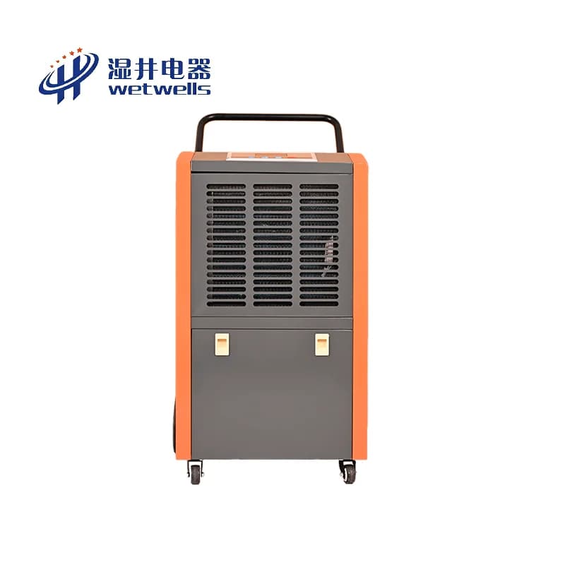 Deumidificatore Commerciale WETWELLS 70L, Macchina Deumidificatrice Industriale, Essiccatore d'Aria