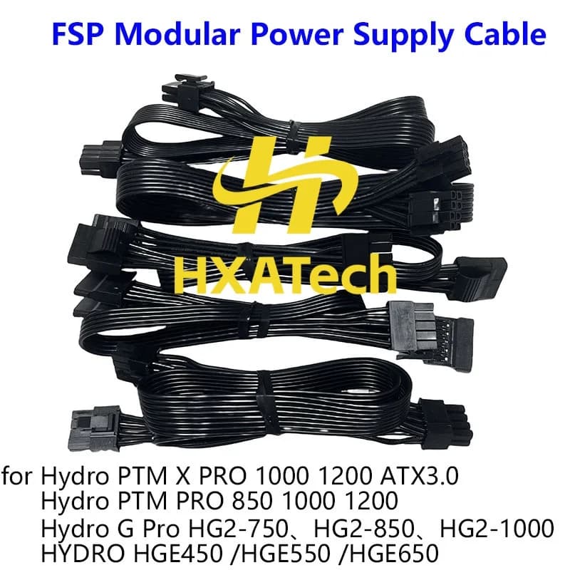 Cavo di Alimentazione Modulare CPU 8p(4+4) PCIE 8pin SATA IDE per FSP Hydro PTM X PRO HPT3-1200M Hydro G Pro HG2-850 Hydro G HGE650W