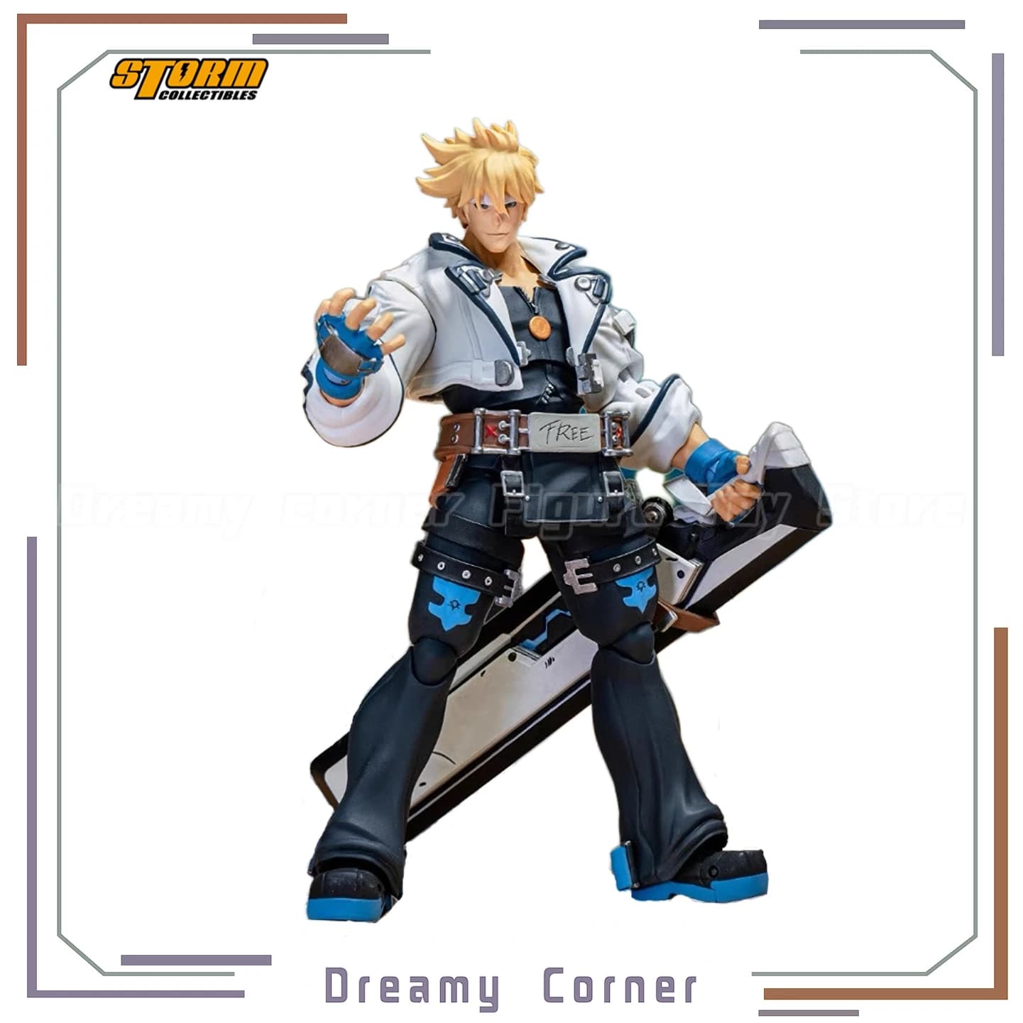 【Disponibile】Storm Collezionismo GUILTY GEAR Sol Badguy 1/12 Action Figure Model Toys Collection