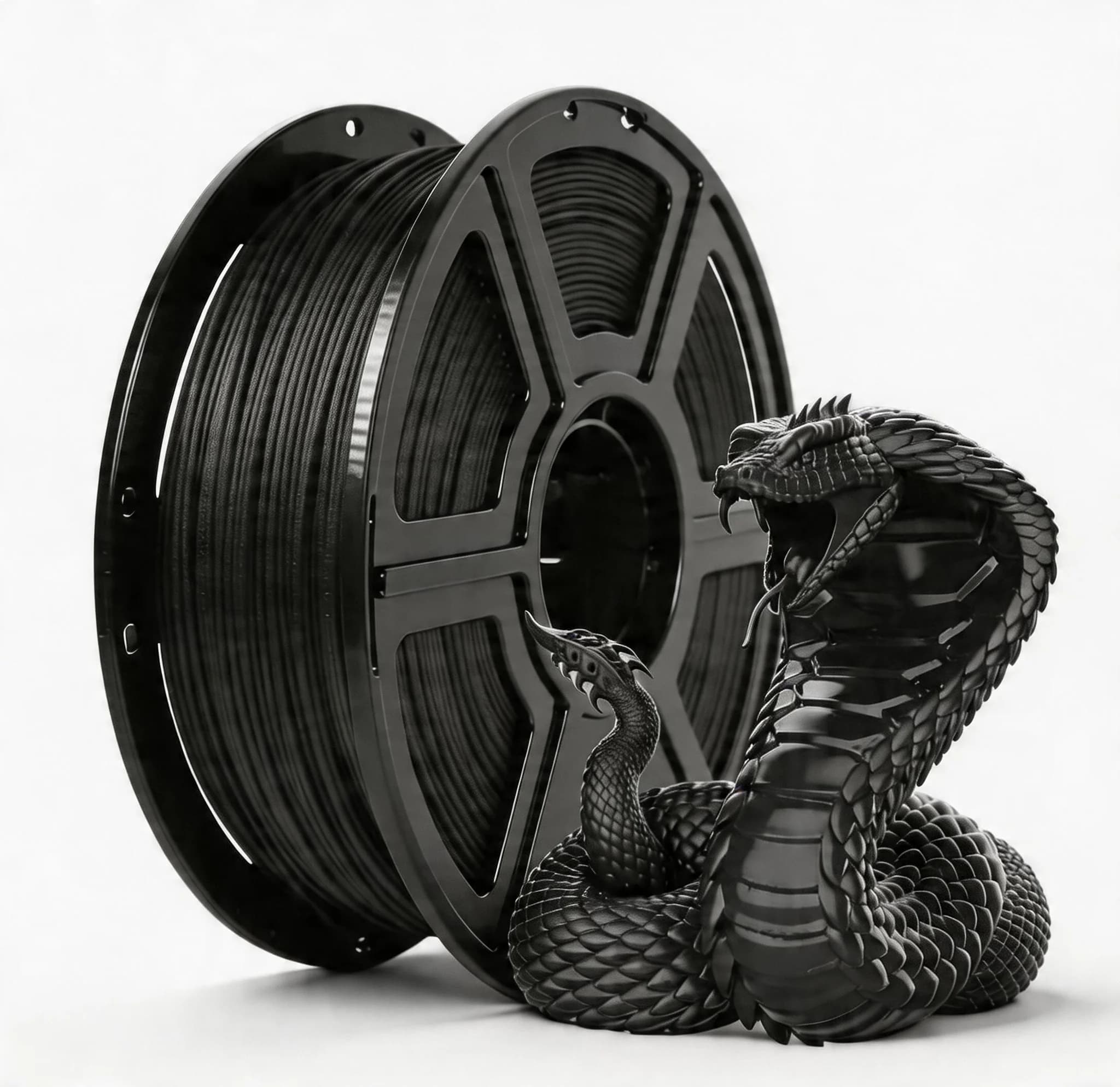 Filamento di Seta 1.75, Filamento PLA Effetto Seta Lucido, Filamento per Stampante 3D con Superficie Liscia e Setosa, 250g, Nero, Rosso, Verde