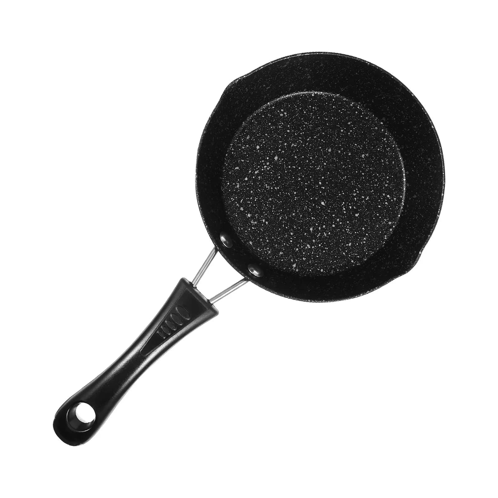 Padella Mini Premium in Ferro Antiaderente per Uova e Omelette, Distribuzione Uniforme del Calore, Manico Ergonomico per Colazione e Uso Domestico