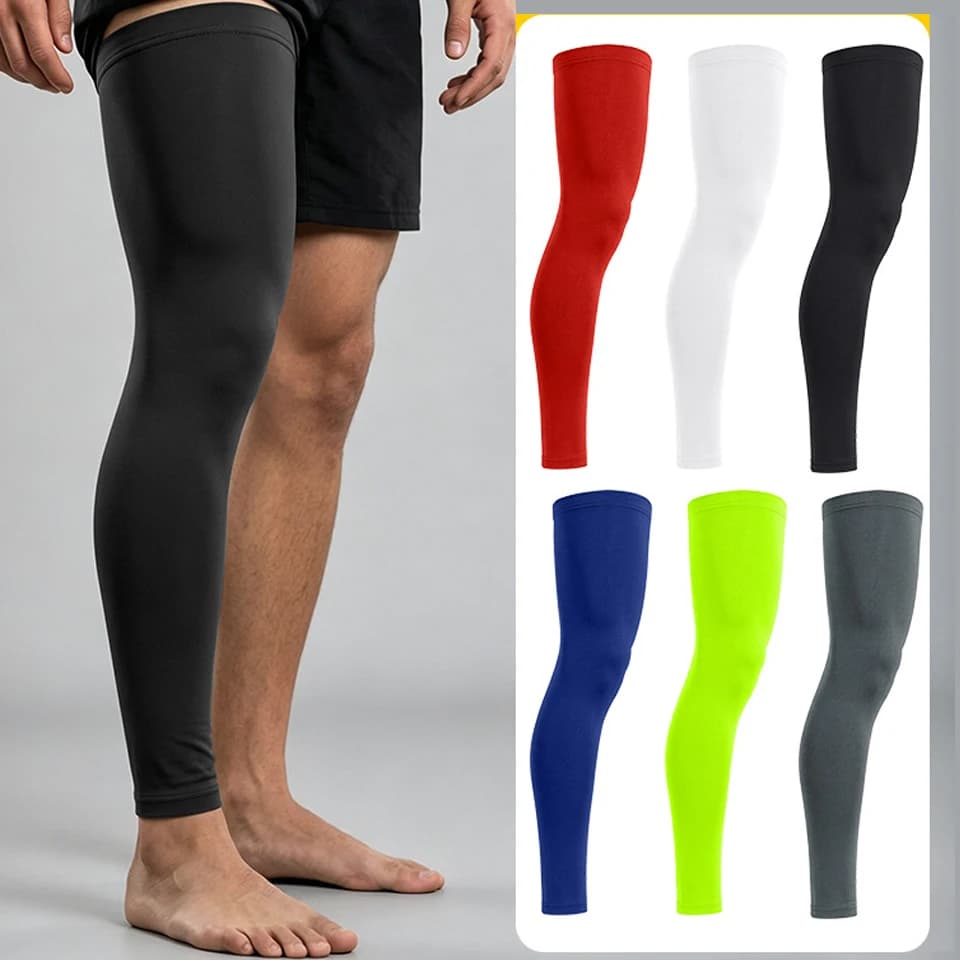 GTUBIKE 1 Pezzo Nuovi Guanti a Compressione per Ciclismo Uomo Donna, Leggings Sportivi per Corsa e Basket con Protezione UV