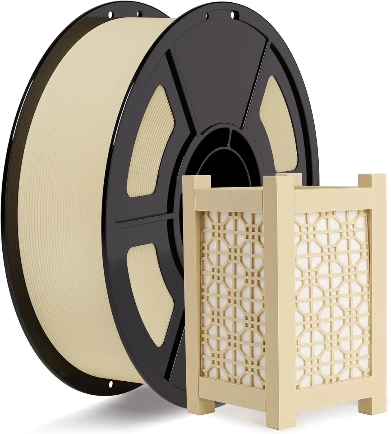 Filamento PLA Opaco per Stampa 3D 1.75mm Color Tan 1kg per Stampanti FDM