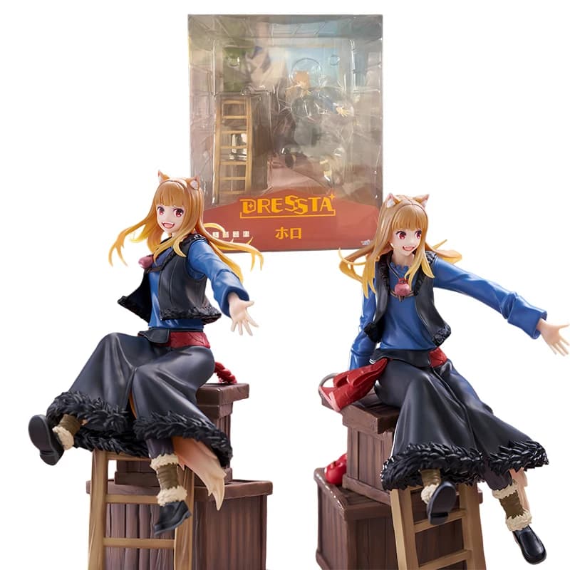 Taito Spice and Wolf Holo Action Figures DRESSTA Scale Anime Toys Assembled Model Kit Original Box
