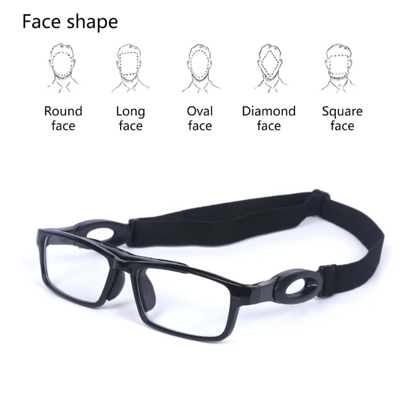 Myopia Basketball Glasses Sport Eyewear Football Eye Glasses Anti-Collision Glasses Removable Training Goggles Cycling Glasses