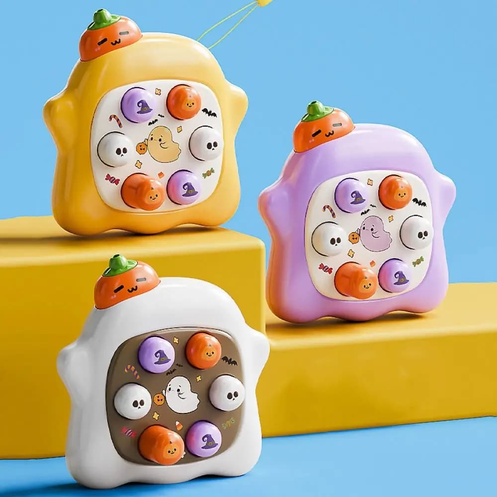 Gioco Educativo Happy Groundhog per Bambini, Colori Assortiti, Gioco Rapido a Pressione, Gioco di Memoria e Cura di Sé, Doppio Interattivo