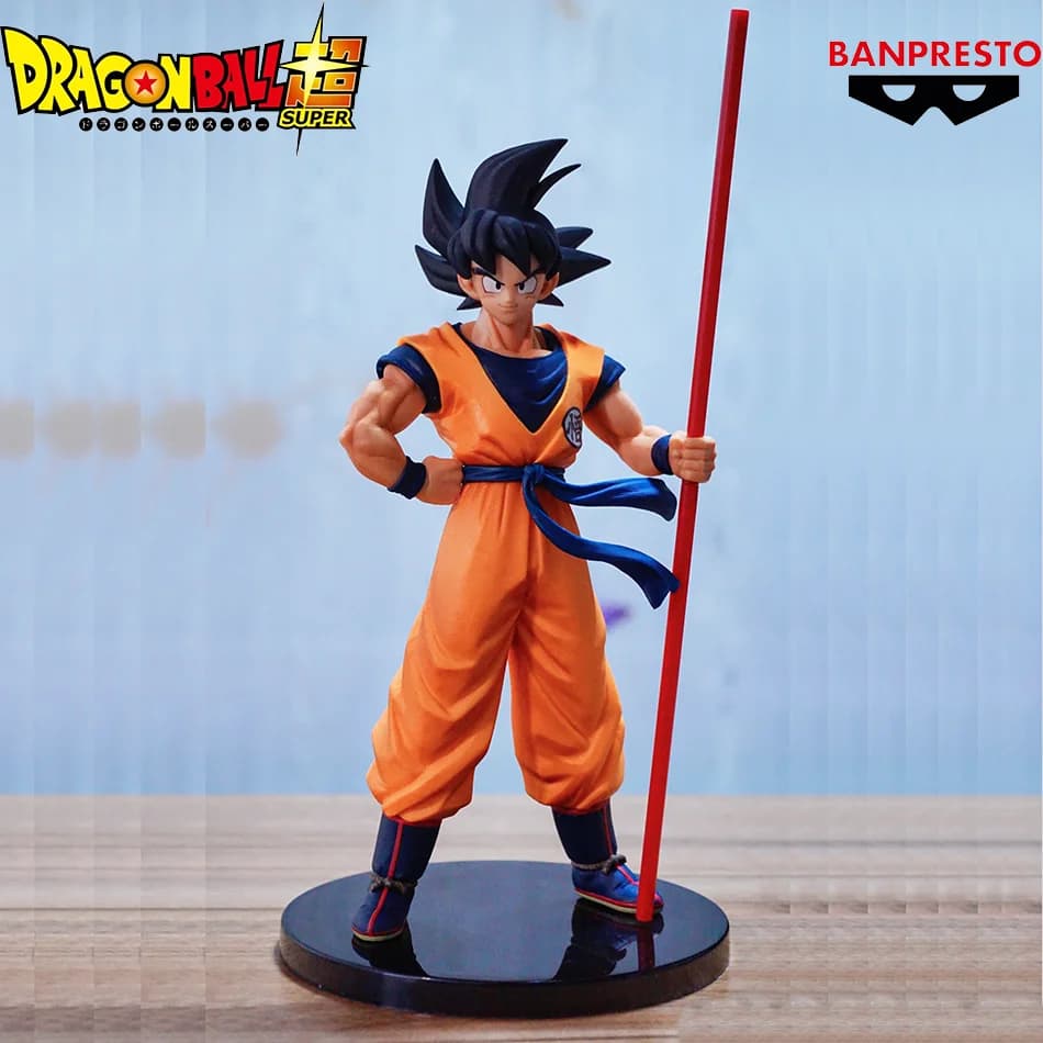 Statuetta Anime Dragon Ball di Son Goku, 22CM, Modello in PVC da Collezione per Scrivania e Auto, Regalo per Bambini e Adulti