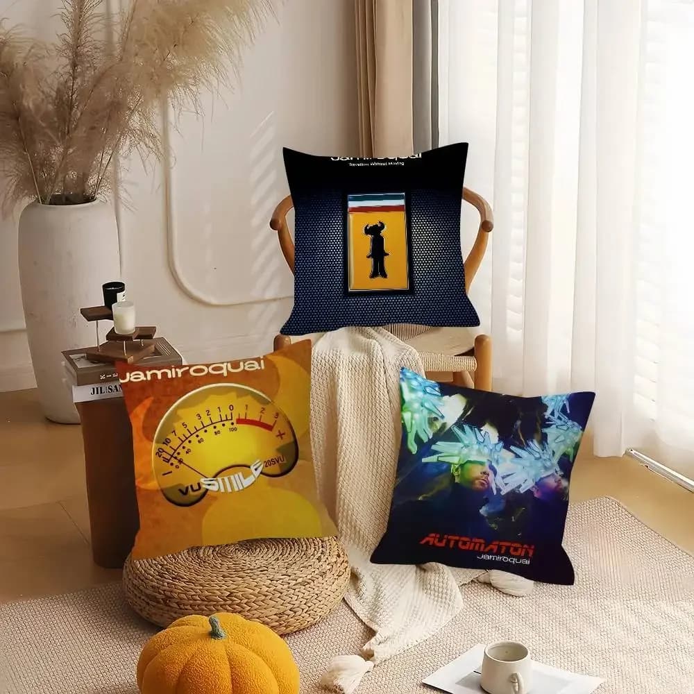 Band J-Jamiroquai pillow cover sofa cushion cover home room decoration children gift