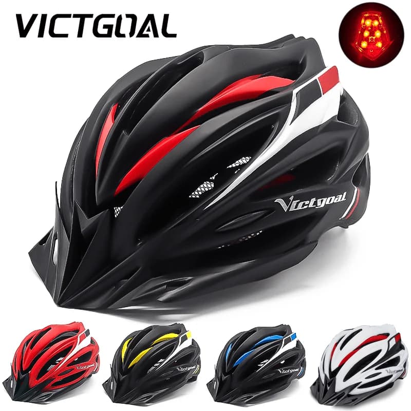 VICTGOAL Men's Bicycle Helmet Ultralight Safety MTB Road Racing Bike Helmet Speed Moto Electric Scooter Cycling Helmet