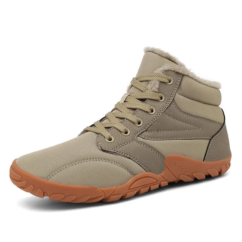 Caldi stivali da neve in peluche da uomo di grandi dimensioni 36-47 stivaletti invernali scarpe da trekking all'aperto antiscivolo sneakers da uomo antivento impermeabili