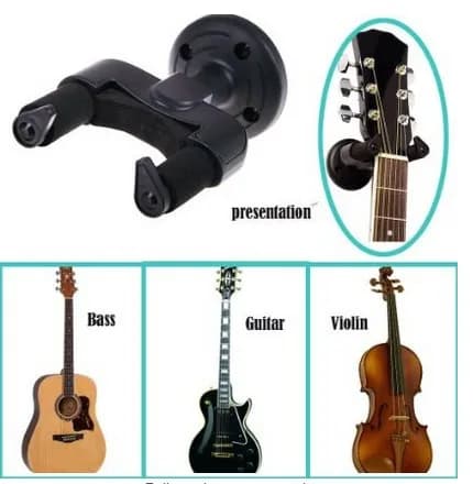 Chitarra elettrica, ukulele, gancio da parete Guzheng, porta strumenti