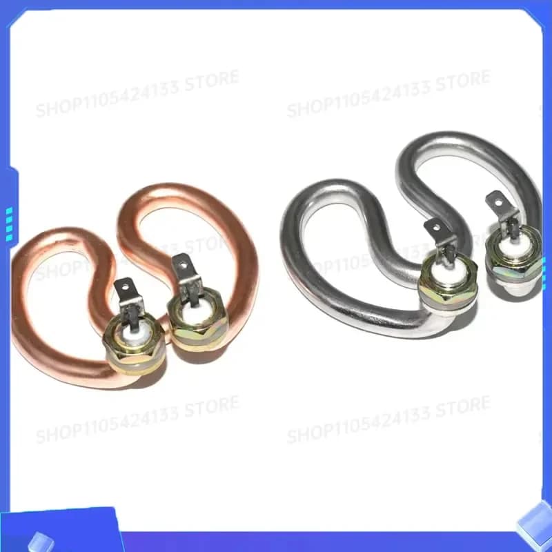 600W 220V U Shape Water Heating Element 2U Stainless Steel Electric Heat Tube for Coffeemaker Electric Kettle Boiler Parts