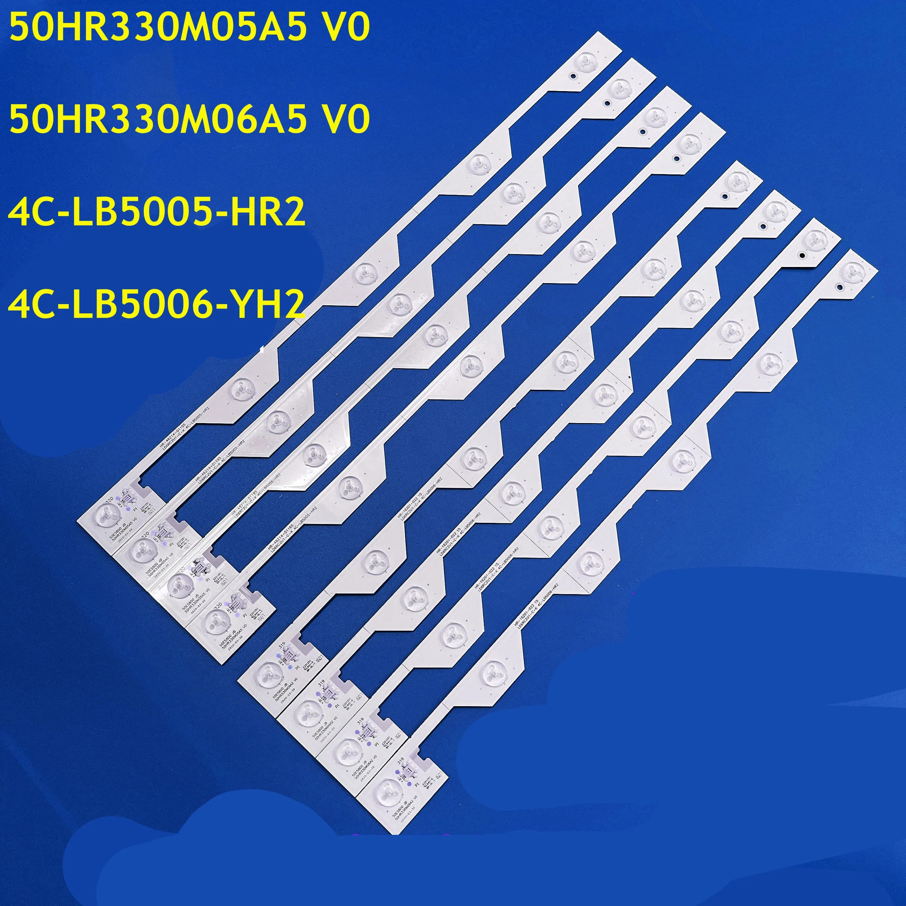 5set Striscia LED 50HR330M05A5 V0 50HR330M06A2 V0 4C-LB5005-HR2 4C-LB5006-YH2 Per 50UA6406 50UD6306 50U6500C 50U65CMC U50S6806S