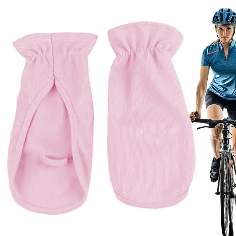Hand Sun Protection Gloves Sun Protection Fingerless Gloves Breathable Ice Silk Sun Block Driving Gloves for Driving Fishing