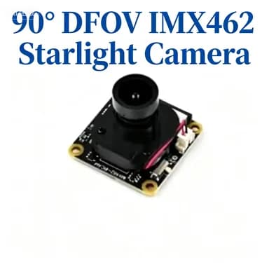 Telecamera IR-CUT 2MP IMX462 IRCAM 90 ° DFOV, sensore della fotocamera Starlight, compatibile con webcam a fuoco fisso per schede serie