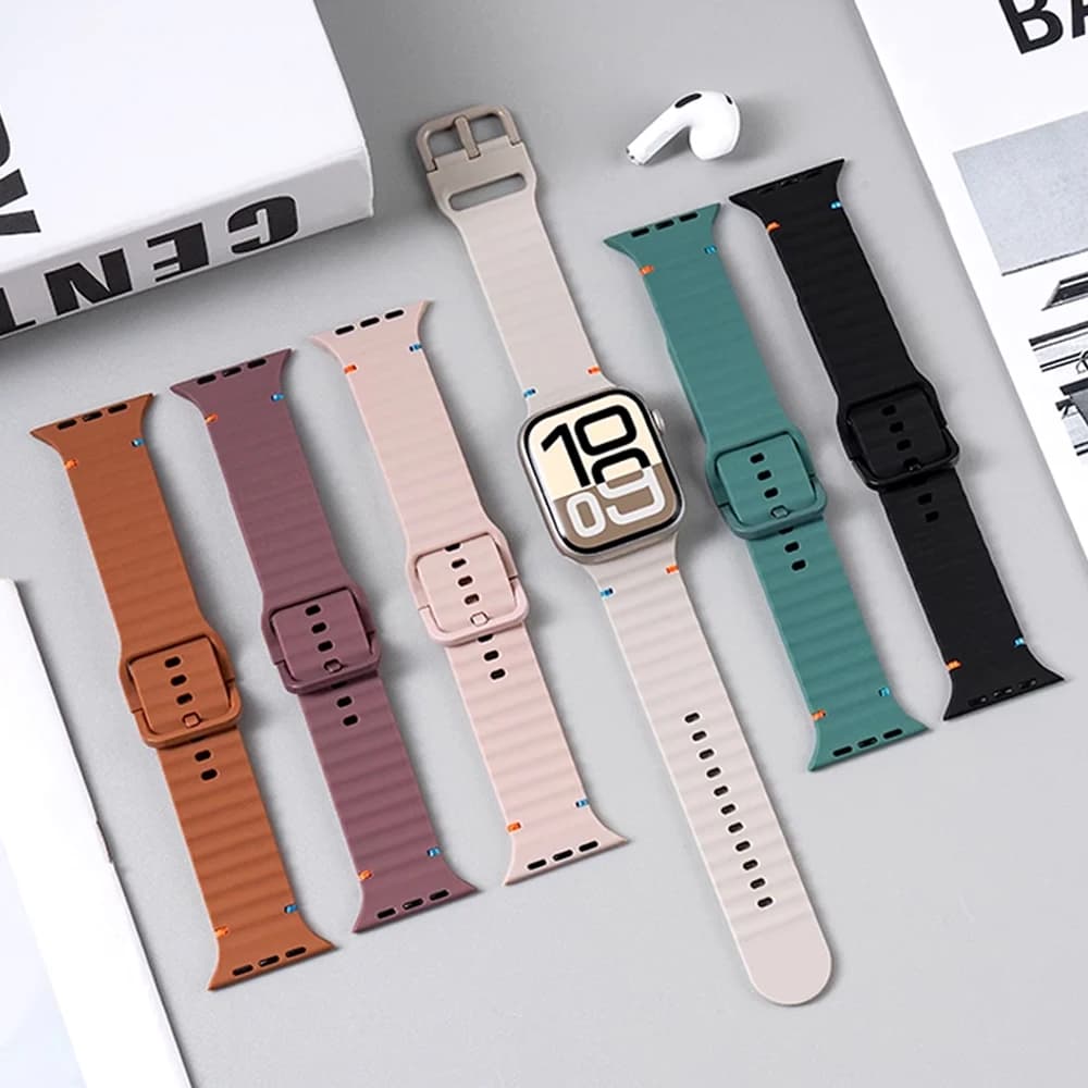 Cinturini sportivi per Apple watch 10 Band SE 9 8 7 6 5 4 46mm 44mm 45mm 42 40 41 Bracciale correa in silicone Cinturini iWatch Ultra 2 49mm