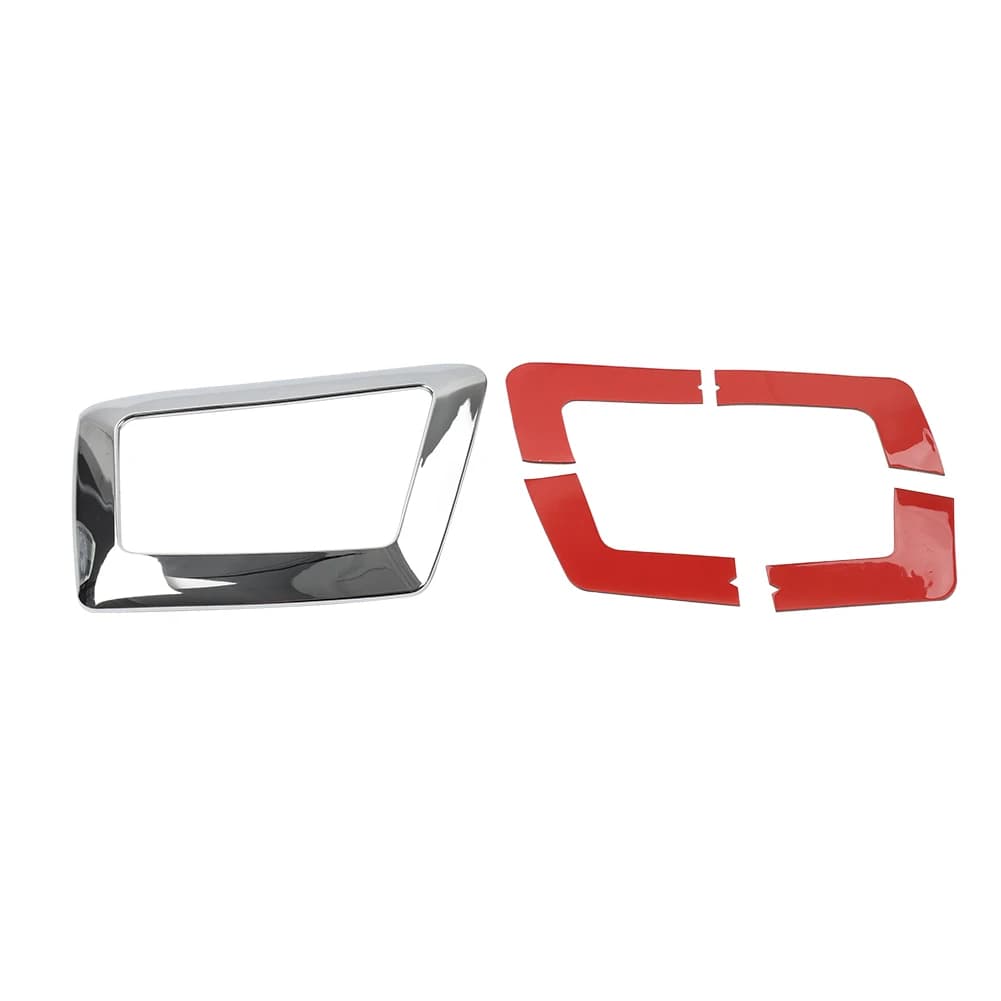 Motorcycle For Honda GL1500 Gold Wing 1988-1999 2000 Chrome/Glossy Black Glove Box Accent Plate Cover Decorative ABS Accessories