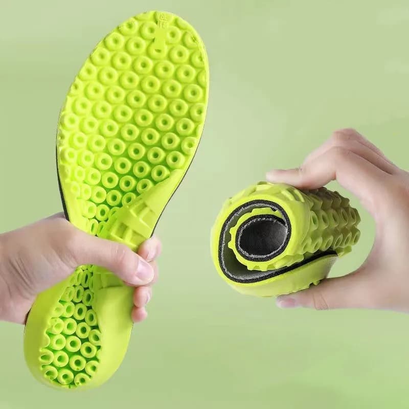 Soletta da corsa solette ortopediche per uomo fascite plantare cuscinetti per scarpe cuscino deodorante traspirante antiurto traspirante