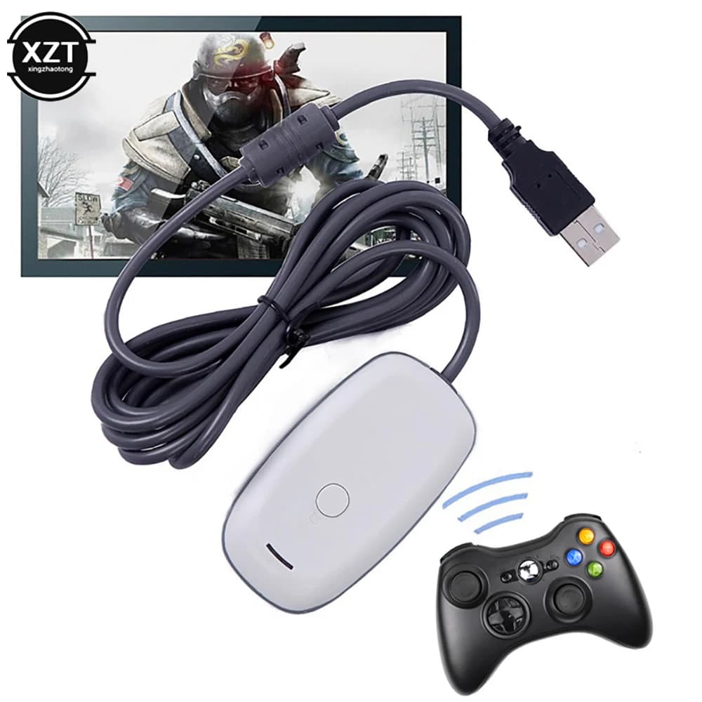 Maniglia wireless per Xbox 360 Computer Ricevitore PC Accessori da gioco Gioco professionale Controller console Xbox 360 Xbox Series S