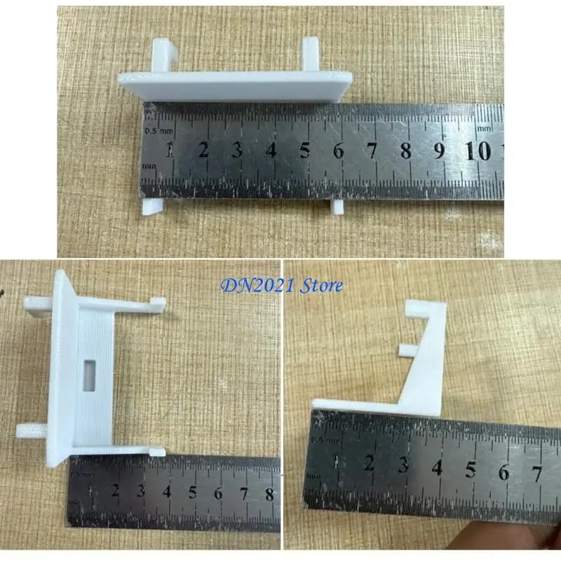 F3KE Supporto per gancio per mouse in plastica con spaziatura 40 mm per pannello forato Skadis, per organizzare lo spazio e